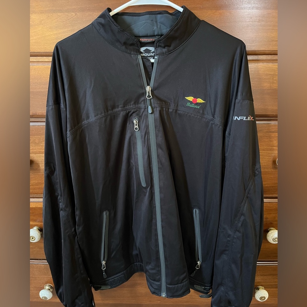 Sun Mountain Rainflex Men’s Jacket with Baltusrol Logo